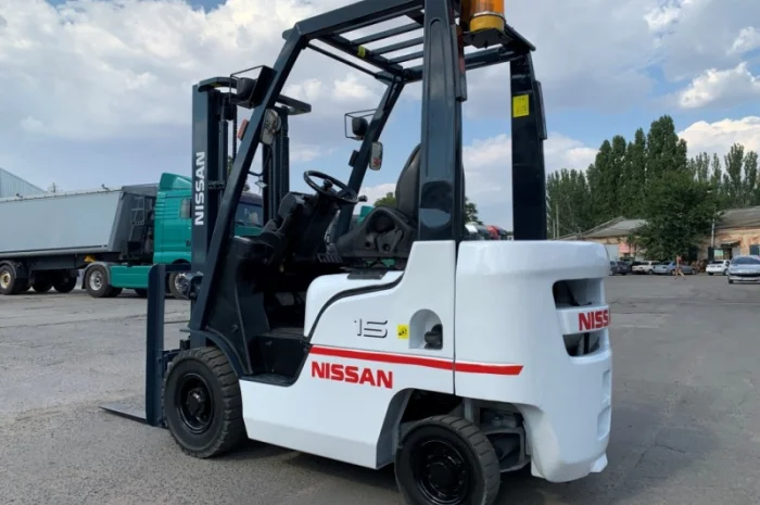 Вилочный дизельный автопогрузчик/автонавантажувач Nissan на 1.5 тонны- фото № 10
