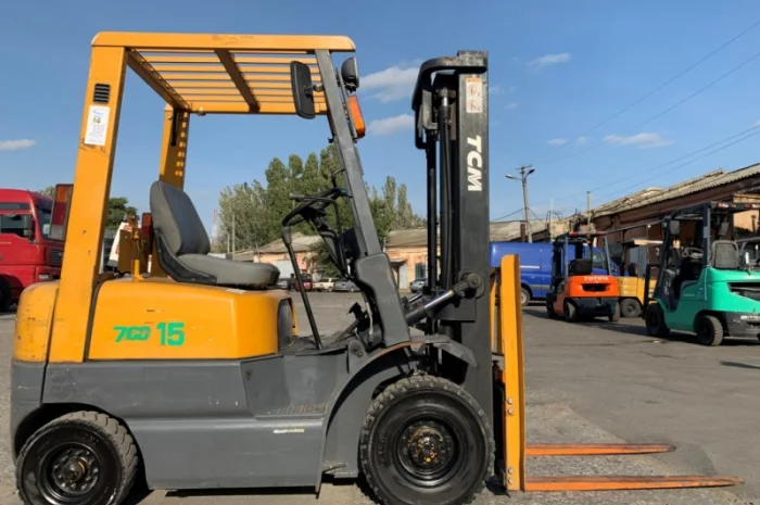 Вилочный автопогрузчик/автонавантажувач TCM абсолютно без электроники- фото № 1