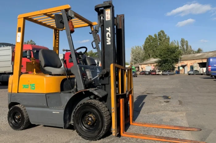 Вилочный автопогрузчик/автонавантажувач TCM абсолютно без электроники- фото № 4