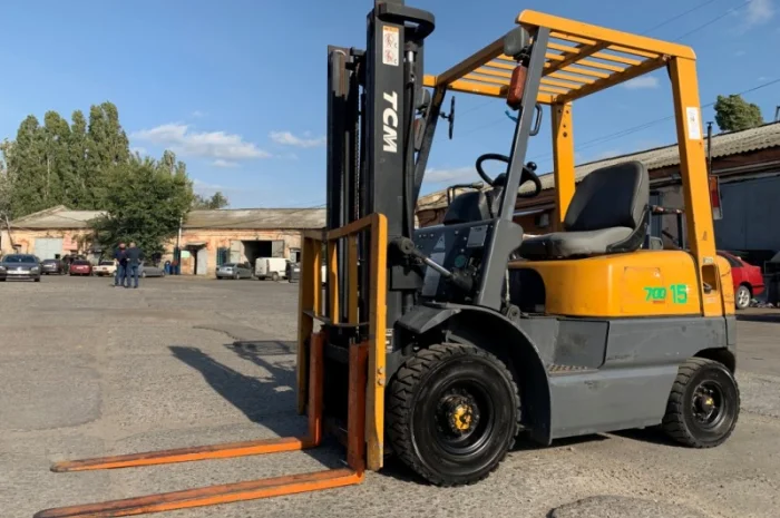 Вилочный автопогрузчик/автонавантажувач TCM абсолютно без электроники- фото № 5