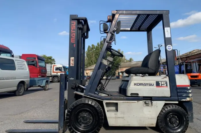 Вилочный автопогрузчик/автонавантажувач Komatsu с двигателем Toyota 5K- фото № 2