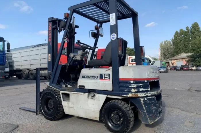Вилочный автопогрузчик/автонавантажувач Komatsu с двигателем Toyota 5K- фото № 4
