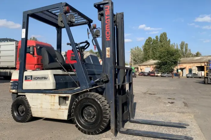 Вилочный автопогрузчик/автонавантажувач Komatsu с двигателем Toyota 5K- фото № 5