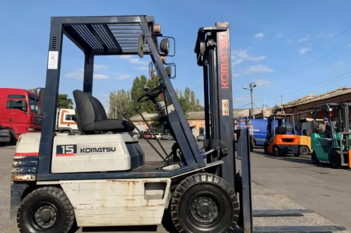Вилочный автопогрузчик/автонавантажувач Komatsu с двигателем Toyota 5K- фото № 11