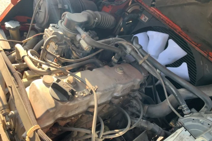 Вилочный автопогрузчик/автонавантажувач Nissan с полукабиной, печкой, позиционером- фото № 3