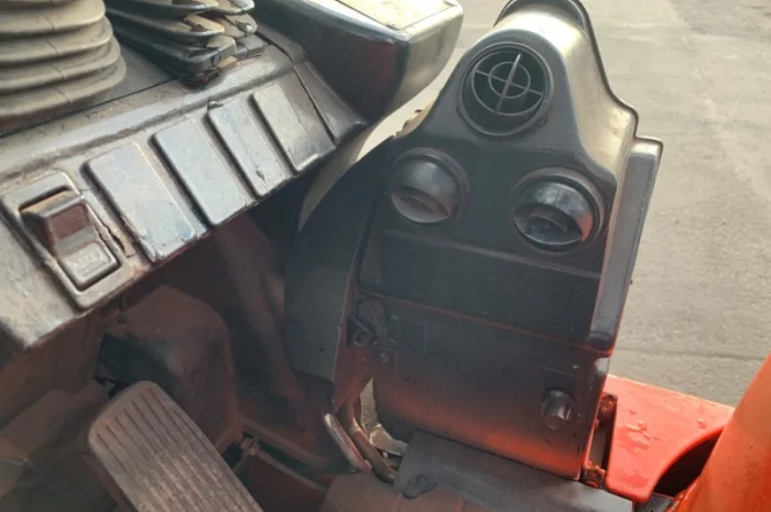 Вилочный автопогрузчик/автонавантажувач Nissan с полукабиной, печкой, позиционером- фото № 5