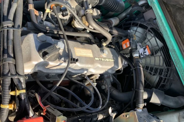 Вилочный автопогрузчик/автонавантажувач Mitsubishi, газ-бензин- фото № 6