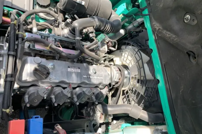 Вилковий автонавантажувач Mitsubishi на 1.5 тонни, 2020 року, на пневмошинах- фото № 11