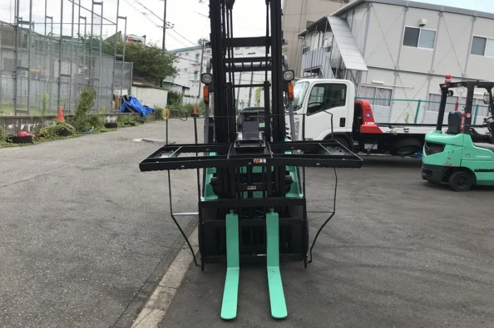 Вилочный дизельный автопогрузчик Mitsubishi со стабилизатором груза- фото № 6