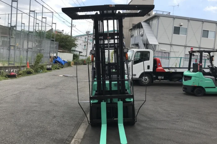 Вилочный дизельный автопогрузчик Mitsubishi со стабилизатором груза- фото № 7