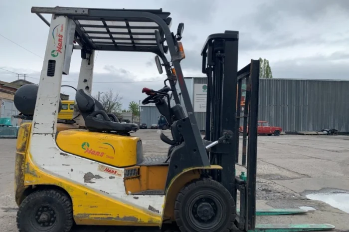 Вилочный погрузчик TCM FG15T9H с кареткой бокового смещения- фото № 5