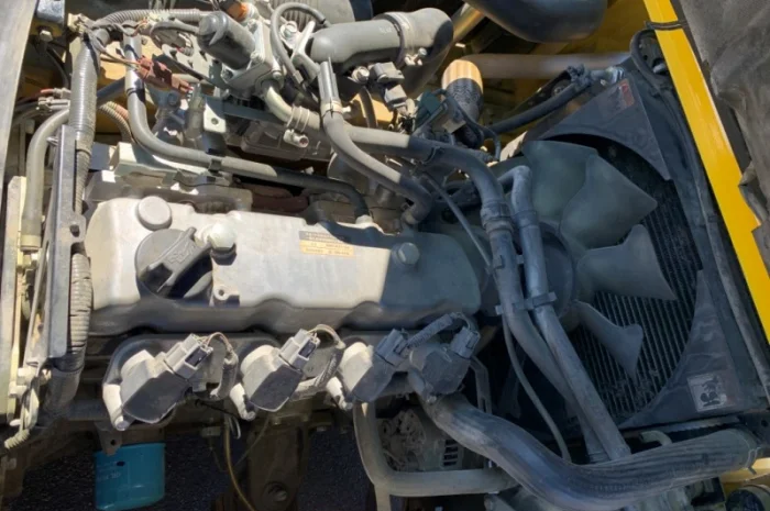 Газовый вилочный автопогрузчик Sumitomo (Mazda) с боковым смещением- фото № 7