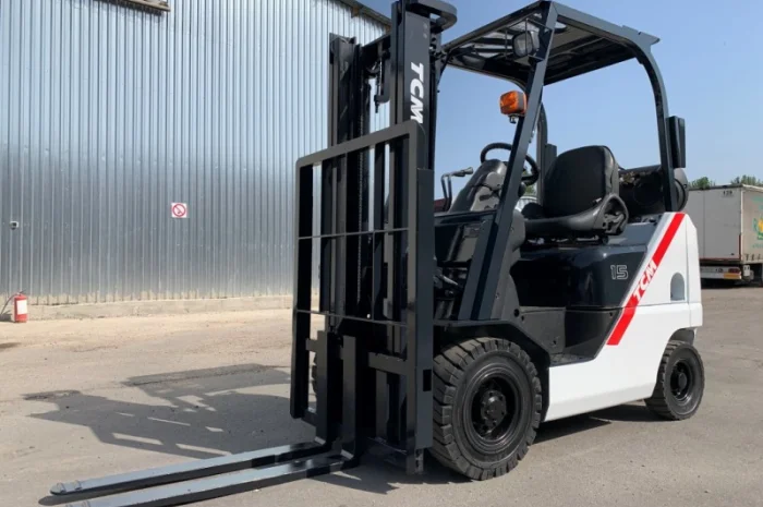 Газ-бензиновий вилочний автонавантажувач TCM. Модель: FGE15T15. 2018 року випуску- фото № 1