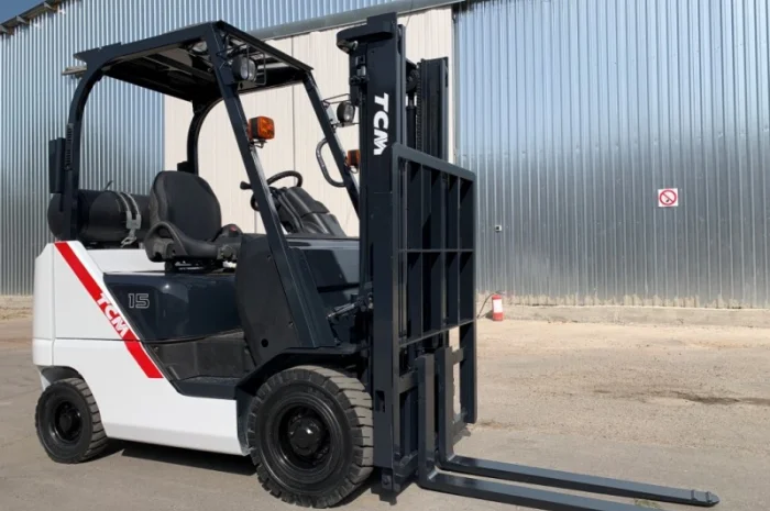 Газ-бензиновий вилочний автонавантажувач TCM. Модель: FGE15T15. 2018 року випуску- фото № 4