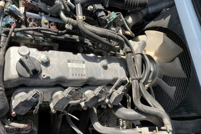 Газ-бензиновий вилочний автонавантажувач TCM. Модель: FGE15T15. 2018 року випуску- фото № 6