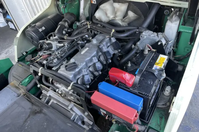 Вилочний погрузчик Nissan, з щоглою triplex/триплекс 5.15 метри- фото № 8