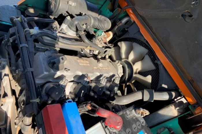 Вилочний навантажувач Mitsubishi KFGE15T-KF34 з бiчним зсувом- фото № 12