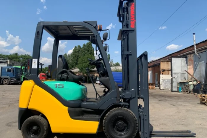 Вилочний навантажувач Komatsu FG15C-18 з сайд шифтом- фото № 5