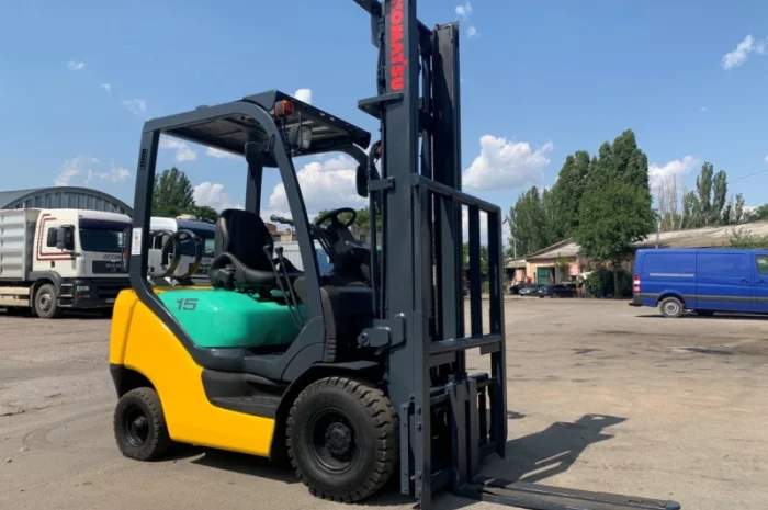 Вилочний навантажувач Komatsu FG15C-18 з сайд шифтом- фото № 6