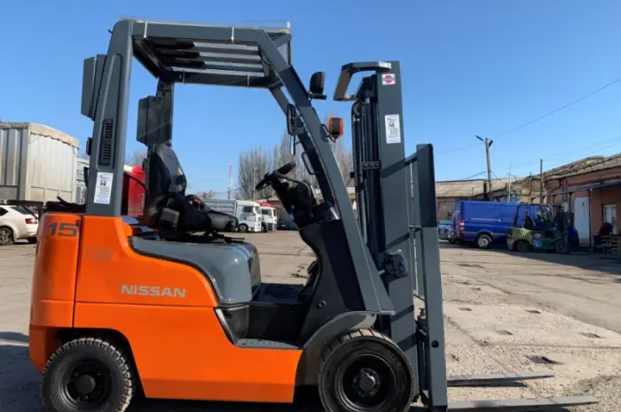 Вилочний навантажувач Nissan NP1F1A15D. Номiнальна вантажопідйомність 1, 5 тонни- фото № 5