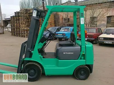 Вилочный дизельный автопогрузчик Mitsubishi на 1.5 тонны- фото № 1