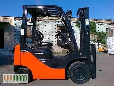 Вилочный погрузчик тойота 8 серии на 1 тонну- фото № 1