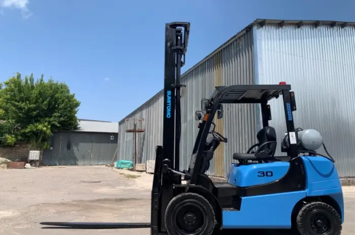 Вилочний автонавантажувач Sumitomo, з щоглою 5 метри- фото № 2