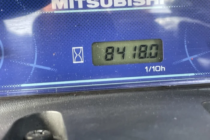 Вилочний погрузчик Mitsubishi, на великих 12 колесах пневмо- фото № 7