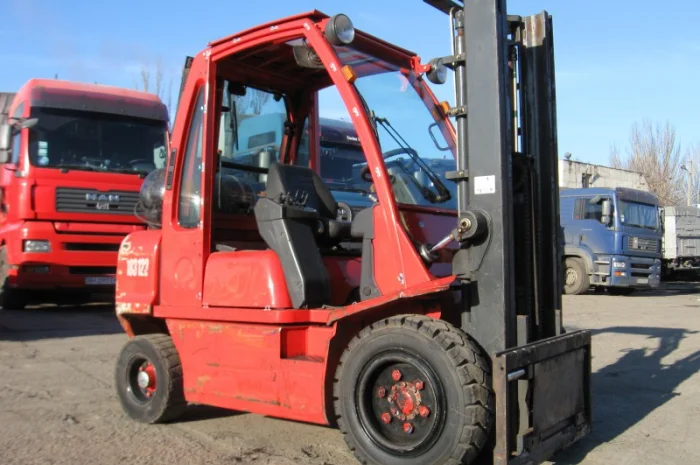 Вилочный газовый погрузчик nissan на 3 тонны- фото № 5