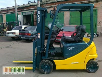 Электропогрузчик Komatsu FB15-12 на 1.5 тонны- фото № 1