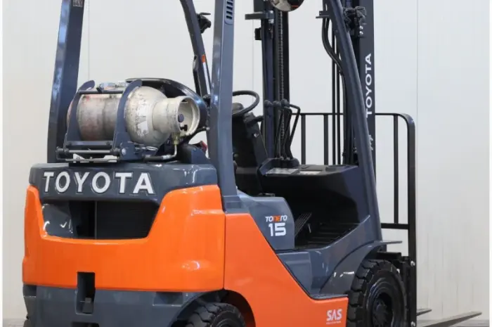Вилковий газовий навантажувач 1.5т. Toyota 02-8FGF15 2022 року 575 мотогодин- фото № 6