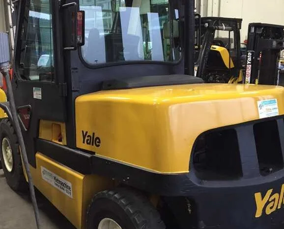 Дизельний навантажувач 5.5т. Yale GDP55MJ кабіна 4717 мотогодин- фото № 1