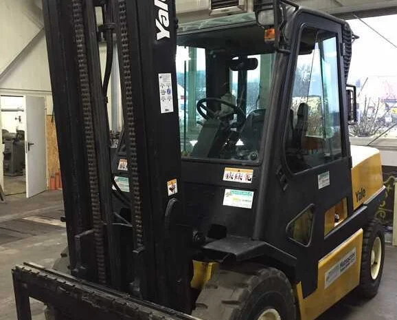 Дизельний навантажувач 5.5т. Yale GDP55MJ кабіна 4717 мотогодин- фото № 4