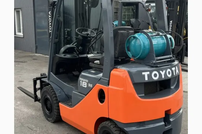 Навантажувач кара 1.8т. Toyota 02-8FGF18 2013 року 3750 мг в наявності- фото № 1