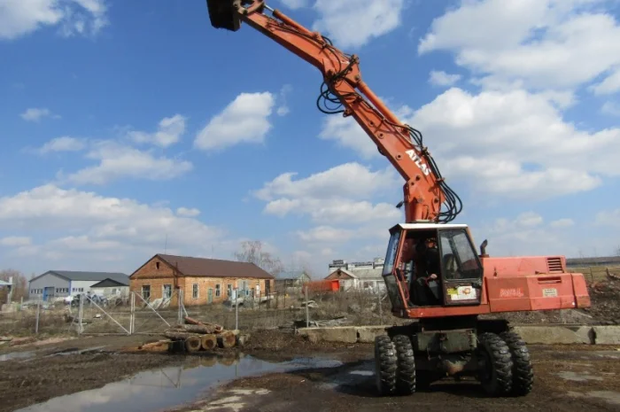 Екскаватор ATLAS 1704 AWE 4- фото № 1