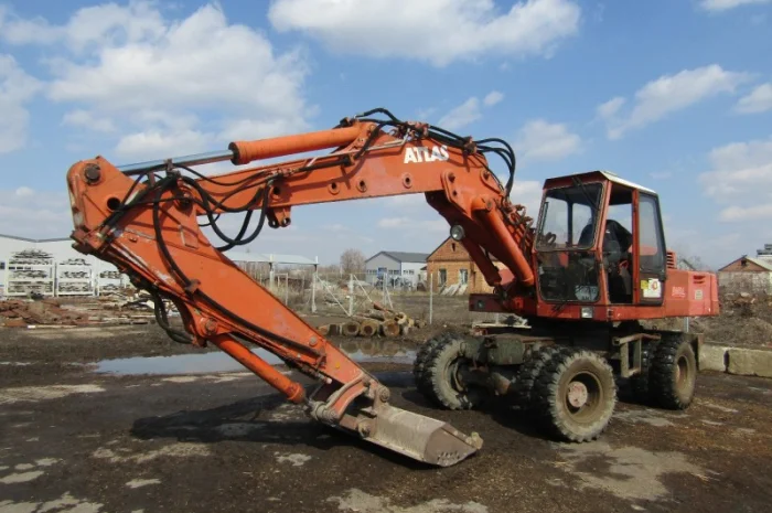 Екскаватор ATLAS 1704 AWE 4- фото № 5