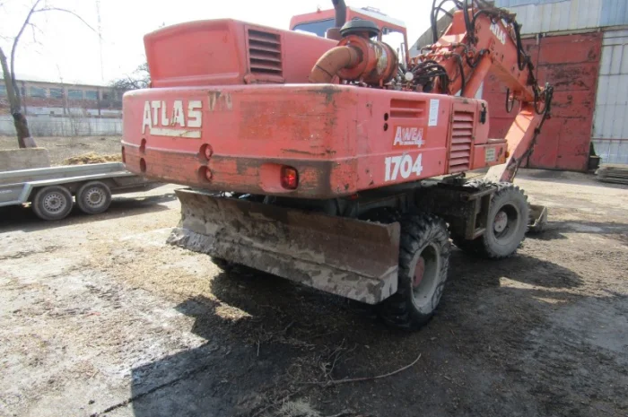 Екскаватор ATLAS 1704 AWE 4- фото № 6