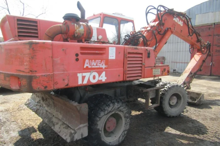 Екскаватор ATLAS 1704 AWE 4- фото № 7