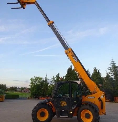 Телескопический погрузчик JCB 535-95, 2011г- фото № 2