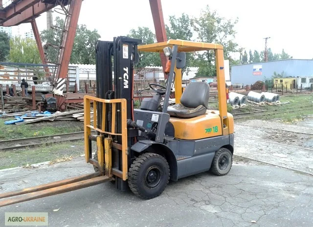 Вилочный погрузчик б/у TCM FG18-18- фото № 1