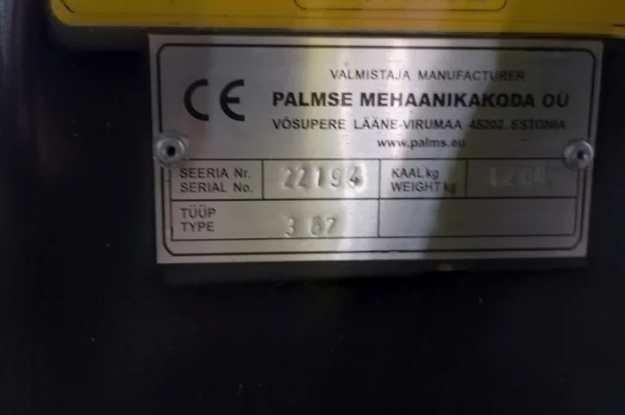 Кран маніпулятор Palms 3.67- фото № 5