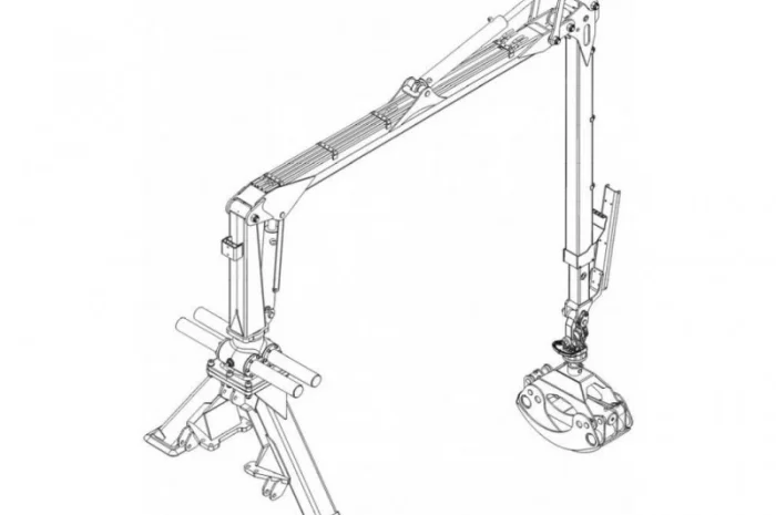 Кран маніпулятор Palms 3.67- фото № 2