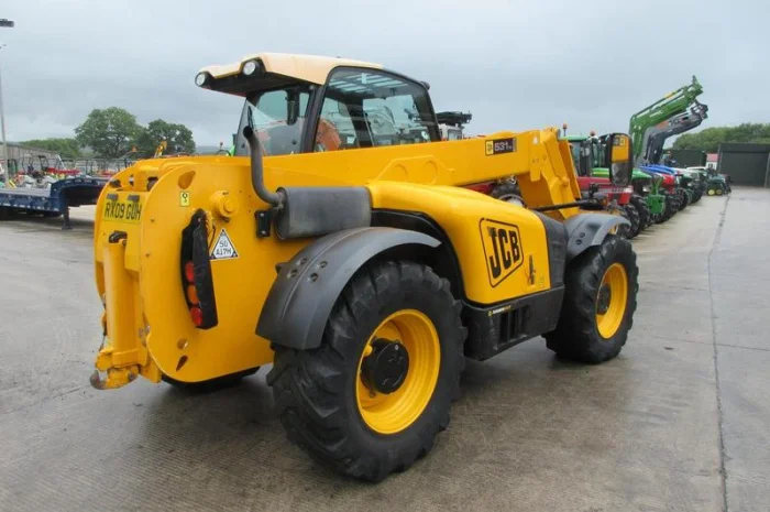 Телескопический погрузчик JCB 531-70 AGRI SUPER 2009 года- фото № 2