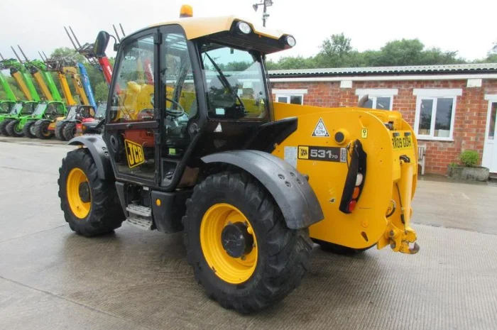 Телескопический погрузчик JCB 531-70 AGRI SUPER 2009 года- фото № 3