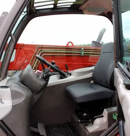 Телескопический погрузчик Manitou MT 732 2005 года + новая резина- фото № 3