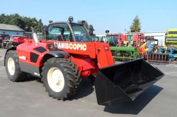 Погрузчик телескопический Manitou MT 732 2002 года- фото № 1