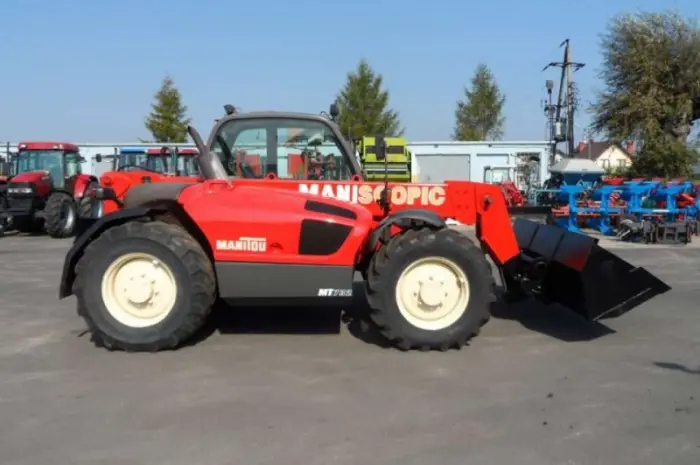 Погрузчик телескопический Manitou MT 732 2002 года- фото № 3