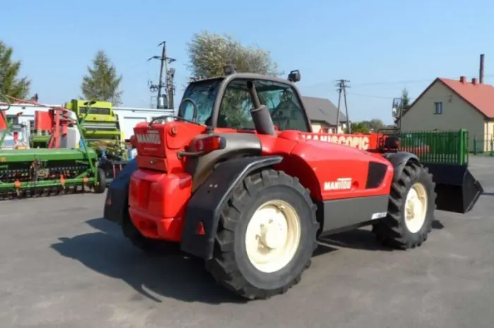 Погрузчик телескопический Manitou MT 732 2002 года- фото № 4