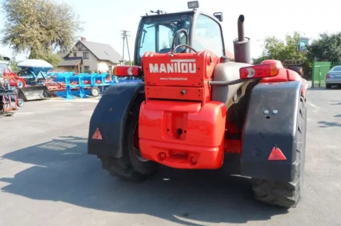 Погрузчик телескопический Manitou MT 732 2002 года- фото № 6