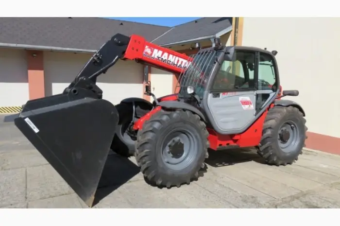 Телескопический погрузчик Manitou MT732 Turbo 2010 года- фото № 1